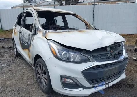 2021 Chevrolet Spark Fwd 1Lt Automatic из США, поврежденный, VIN KL8CD6SA1MC217600